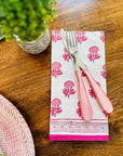 Pomegranate Inc. Rosé 20" Napkin S/4