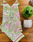 Pomegranate Inc. Grecian Palm 20" Napkin S/4