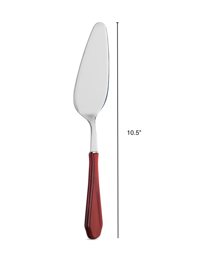 Venezia Burgundy Cake Server