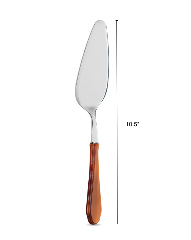Venezia Amber Cake Server