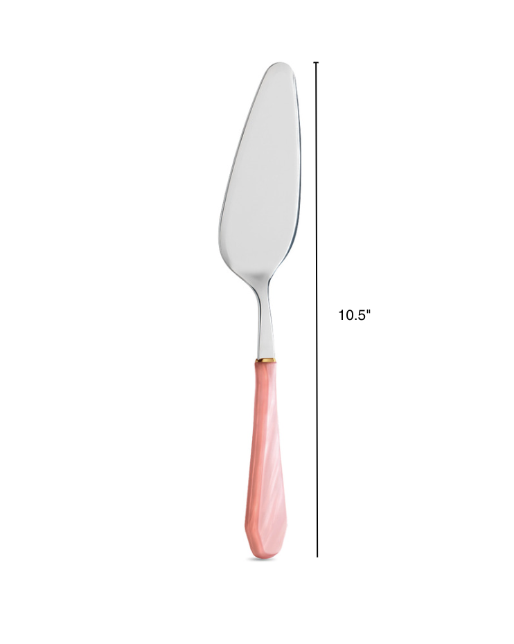 Venezia Pink Cake Server