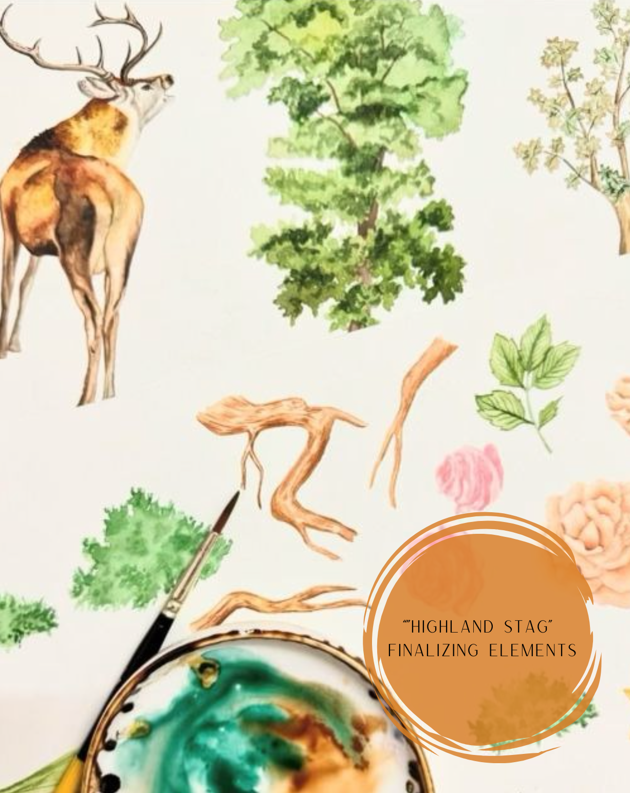 Vivo Highland Stag Tablecloth