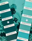 Garofano Tiffany Green Scallop Handle Tray *PRE-ORDER