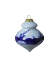 Garofano Blue Holiday Bauble