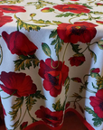 Poppies 60" Square Tablecloth