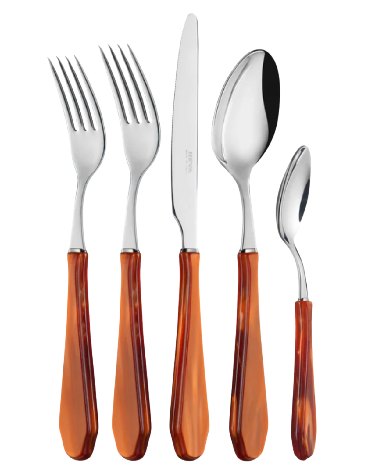 Venezia Amber Flatware 5 Pc
