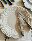 Champagne & Silver Brunch Flatware 3 Pc
