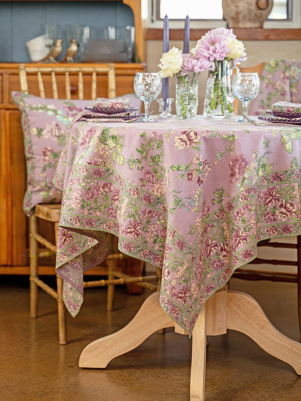 Milene Lavender Tablecloth