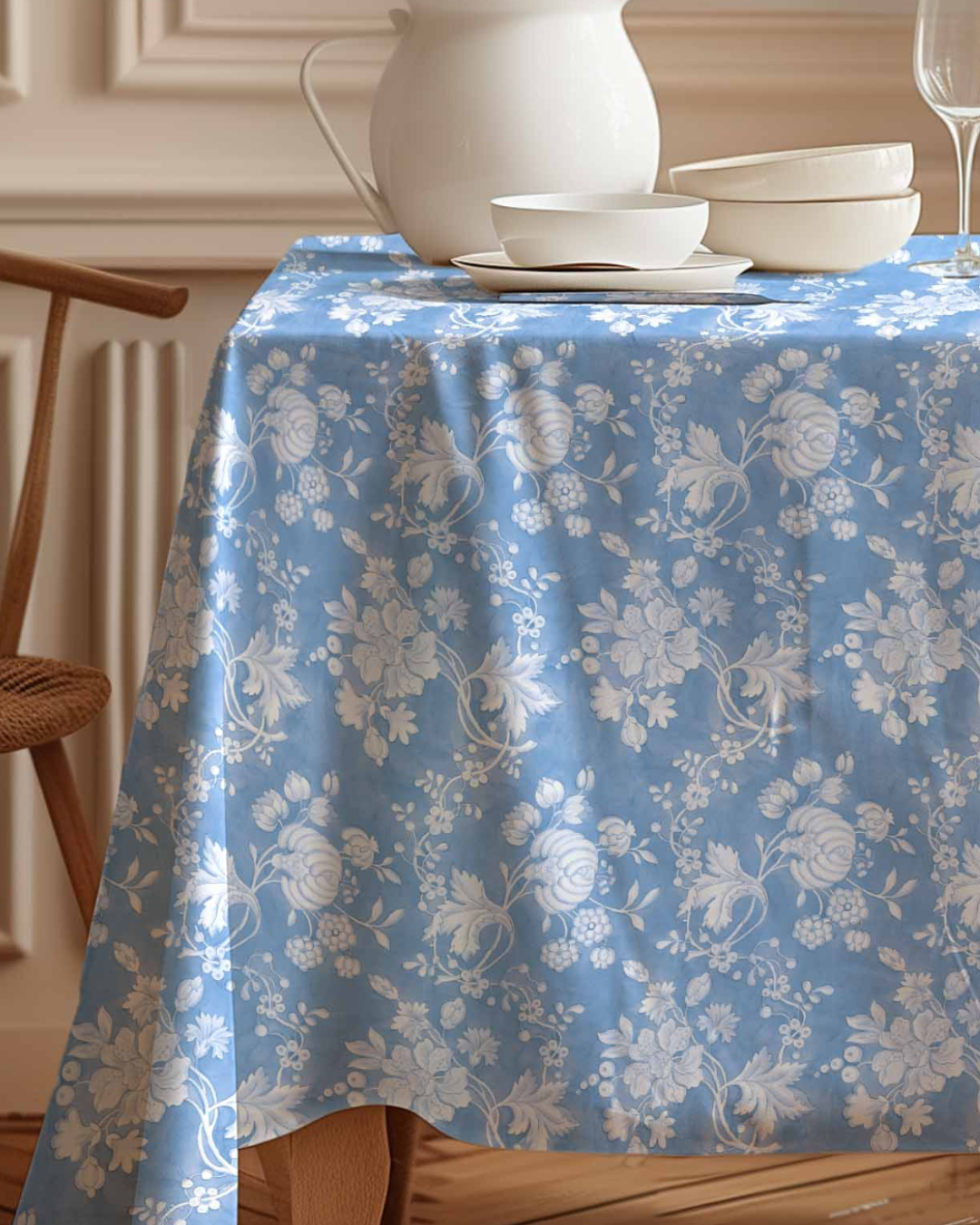 Vivo Anna Maria Blue 54" Tablecloth