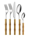 Neva Bamboo Beige Flatware