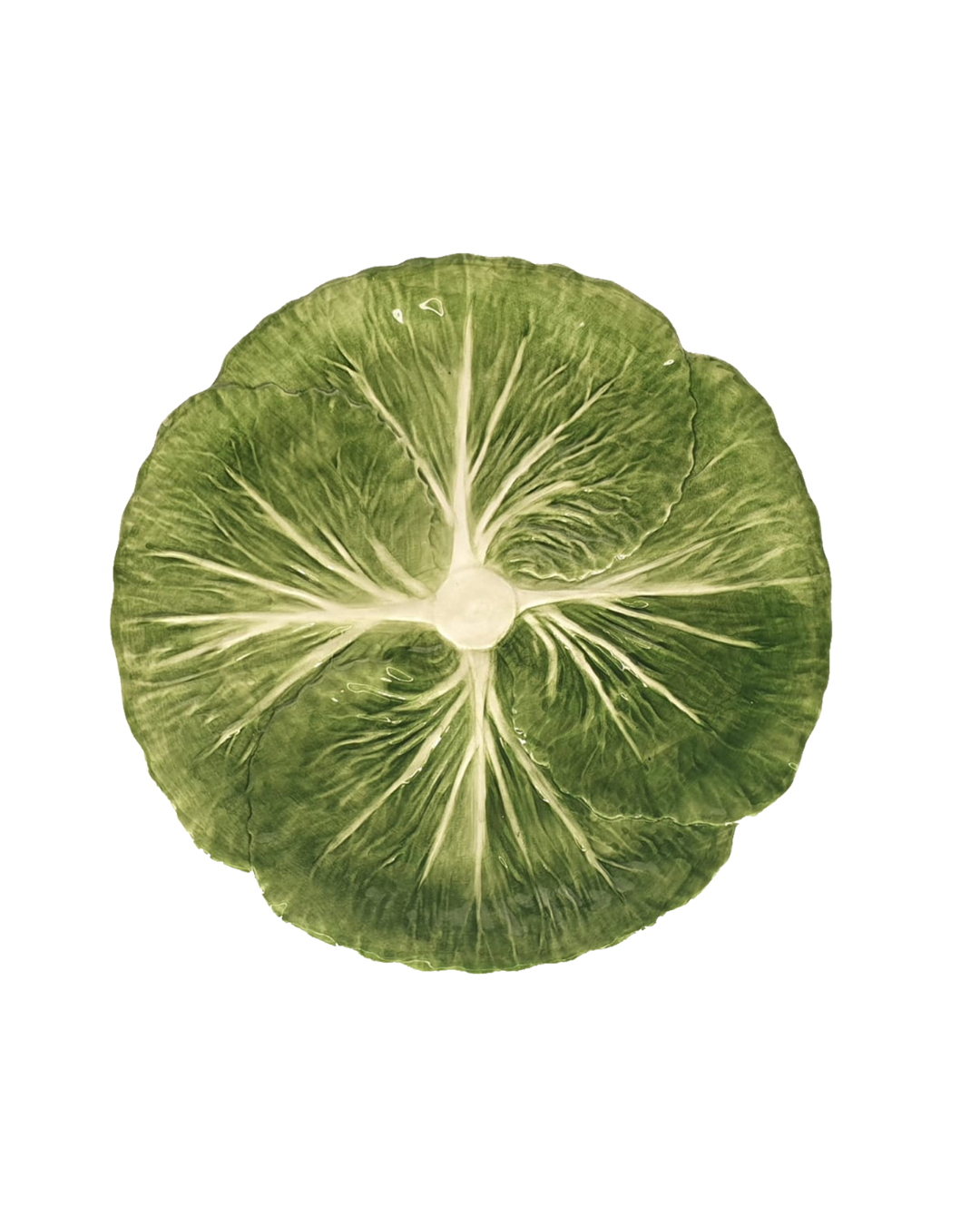 Cabbage Ceramic Side Plate 8.8"