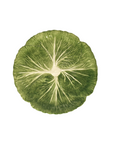 Cabbage Ceramic Side Plate 8.8"