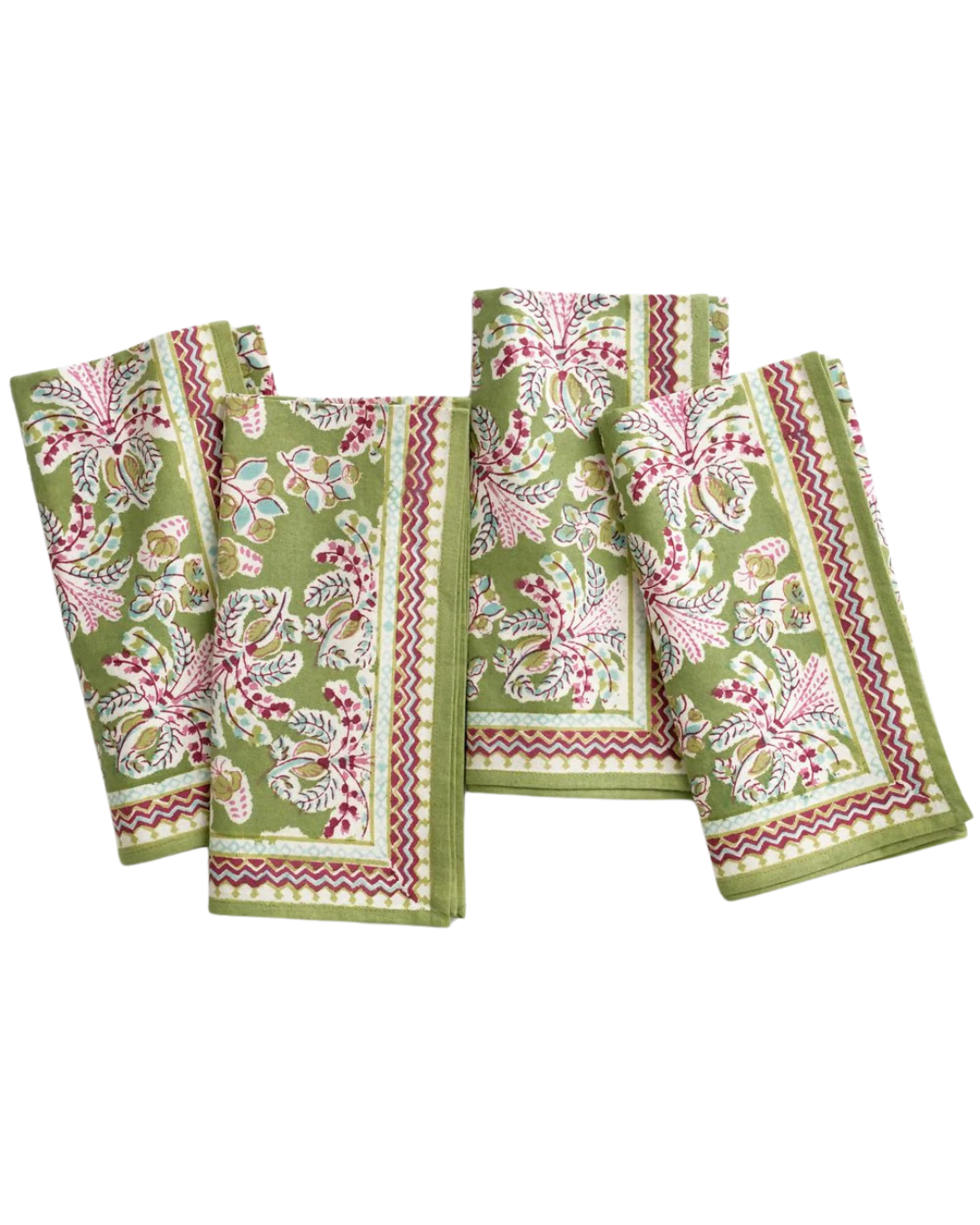 Pomegranate Inc. Grecian Palm 20" Napkin S/4