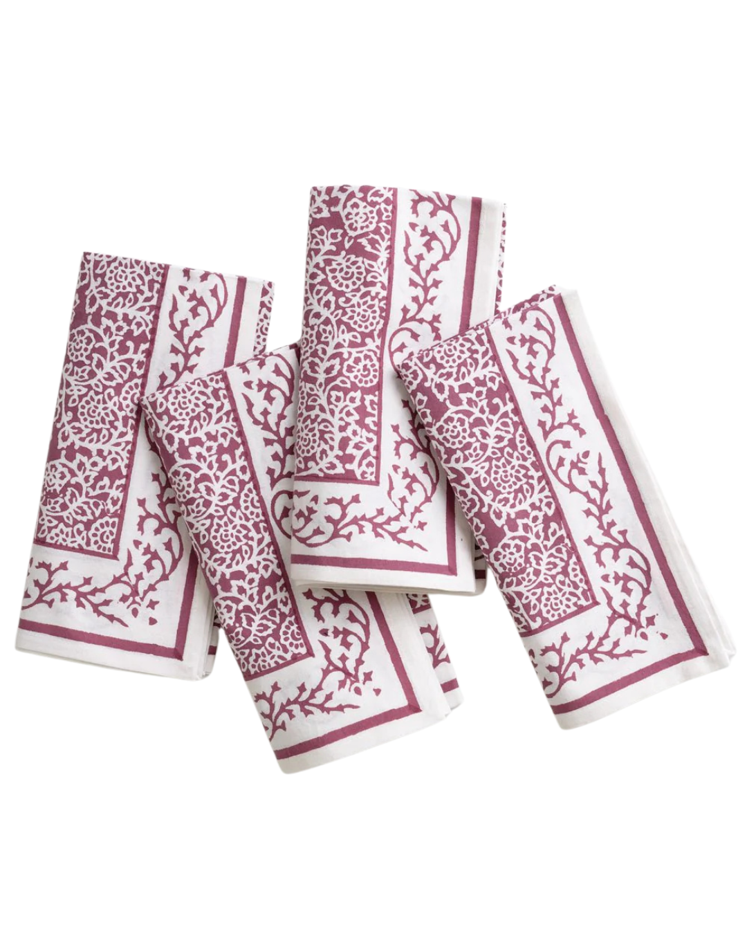 Pomegranate Inc. Purple Tapestry 20" Napkin S/4