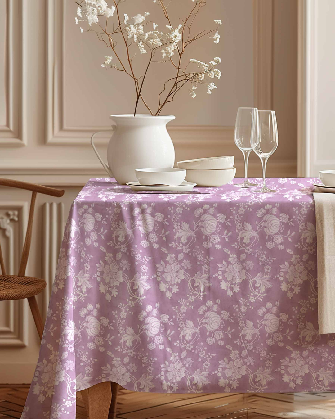 Vivo Anna Maria Lilac 54" Tablecloth