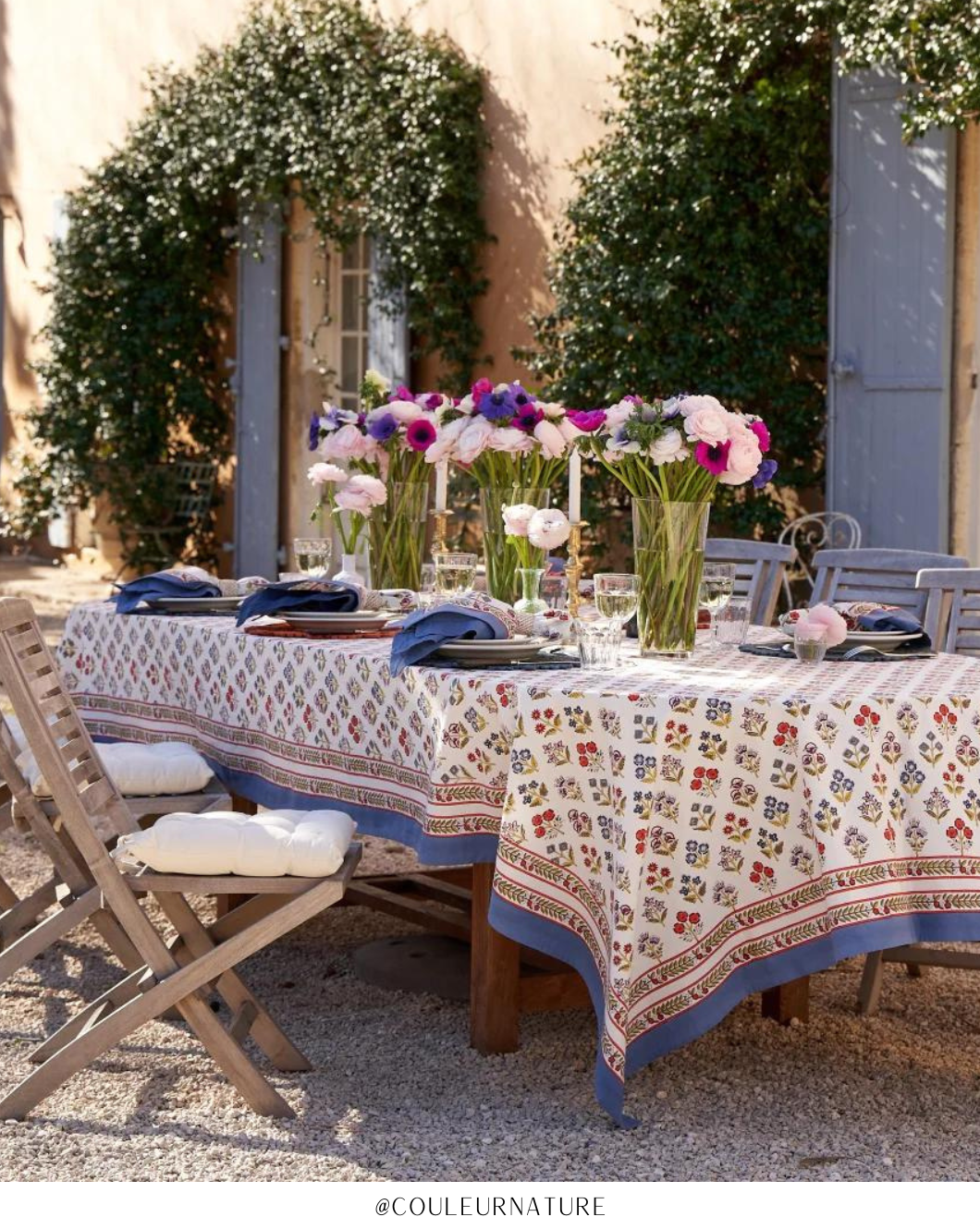 Couleur Nature Petite Fleur Tablecloth