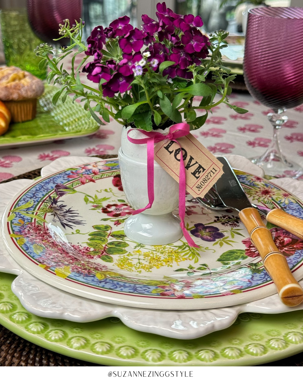 Millefleurs - A Thousand Flowers Side Plate 8.6"