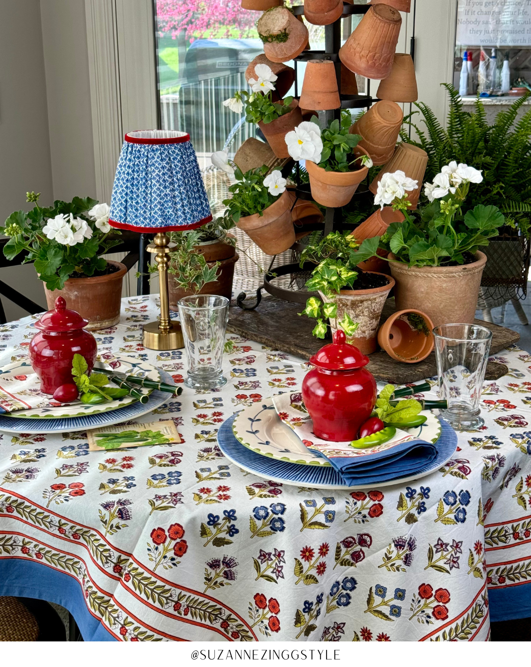 Couleur Nature Petite Fleur Tablecloth