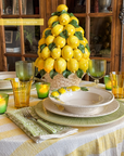 Vivo Sunny Stripe 52" Tablecloth
