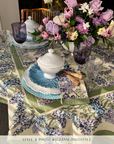 Couleur Nature Wisteria Blue 59" Tablecloth