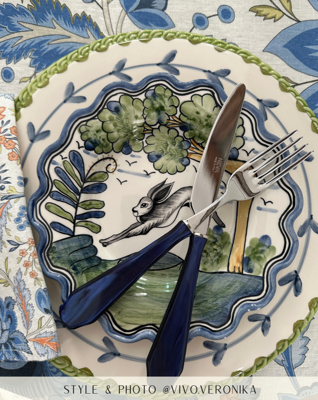 Garden Laurel Dinner 11"