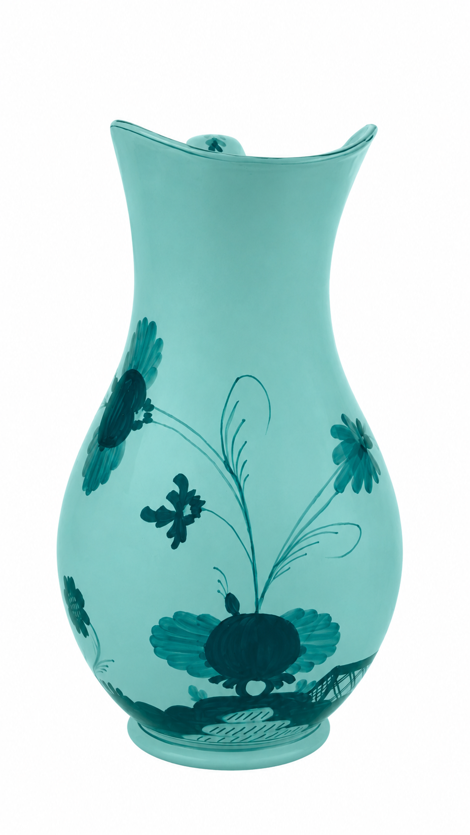 Garofano Tiffany Green Pitcher/Jug 13.5" *Pre-Order for Aug/Sept 2026 Delivery