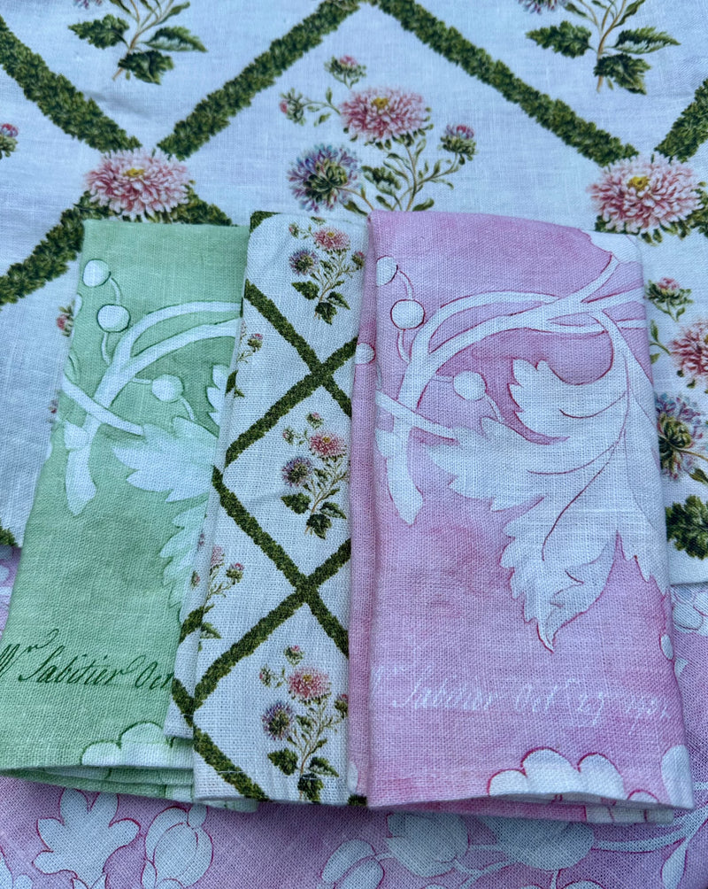 Vivo Anna Maria Sage Dinner Napkin Set (2)