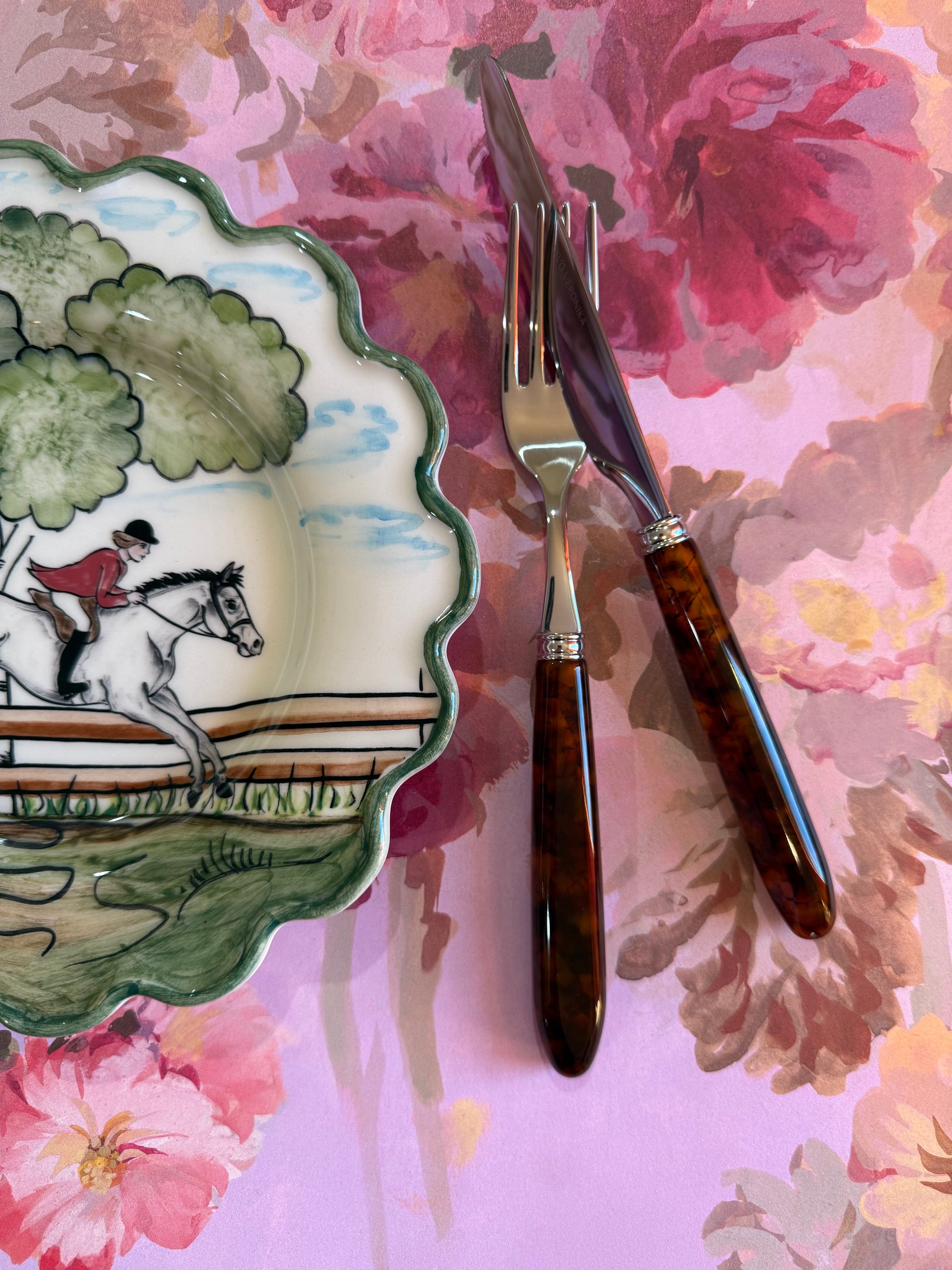 Fortesia Tortoise Shell Flatware - Build Your Collection