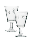 La Rochère Fleur de Lys Wine Glass Set (2)