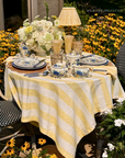 Vivo Sunny Stripe 52" Table Throw