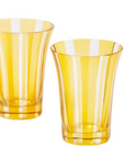 Bistro Striped Glass Set/2