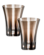 Bistro Striped Glass Set (2)