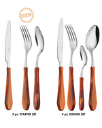 Neva Venezia Amber Flatware - New Sizes!