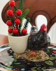 Ceramic Egg Cup - Maran Chicken