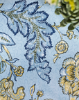 Jacobean Blue Tablecloth