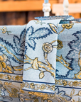 Jacobean Blue Tablecloth
