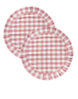 Dusty Rose Gingham Cotton Collection