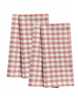 Dusty Rose Gingham Cotton Collection