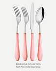 Venezia Pink Flatware - Build Your Collection