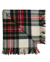 Highland Tartan Merino Wool Throw - Dress Stewart