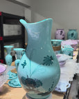 Garofano Tiffany Green Pitcher/Jug 13.5" *Pre-Order for Aug/Sept 2026 Delivery