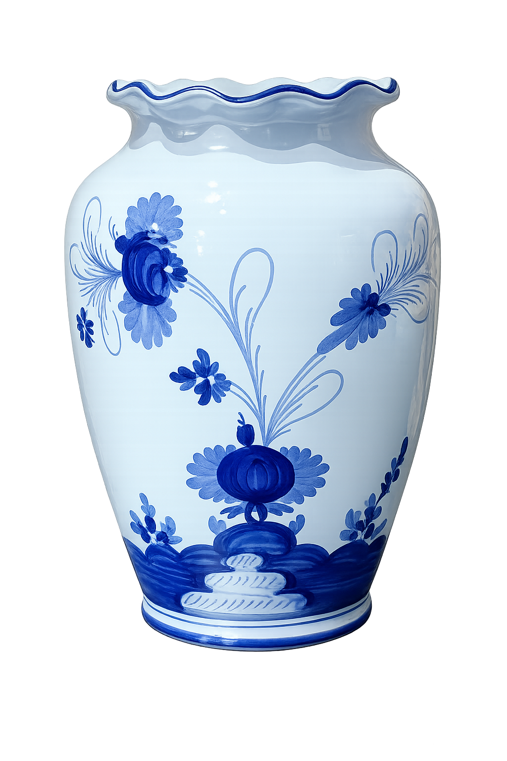 Garofano Ruffled Vase 13" *Pre-Order