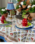 Couleur Nature Petit Fleur 19" Napkin Set (4)