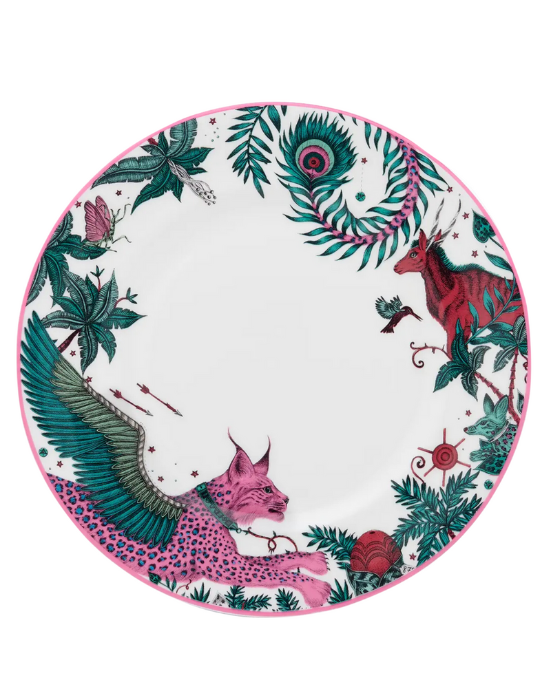 Emma J Shipley Lynx Dinner Plate
